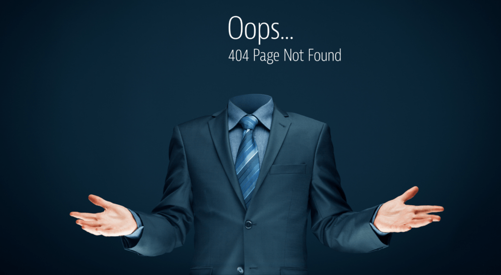 Ошибка 404 – основная информация