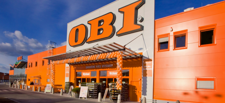 Гипермаркеты OBI начнут работать в России под новым названием